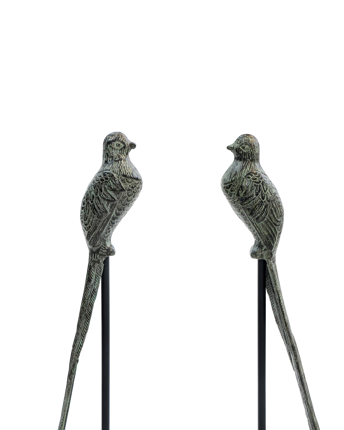 Lark Bird Sculpture Set