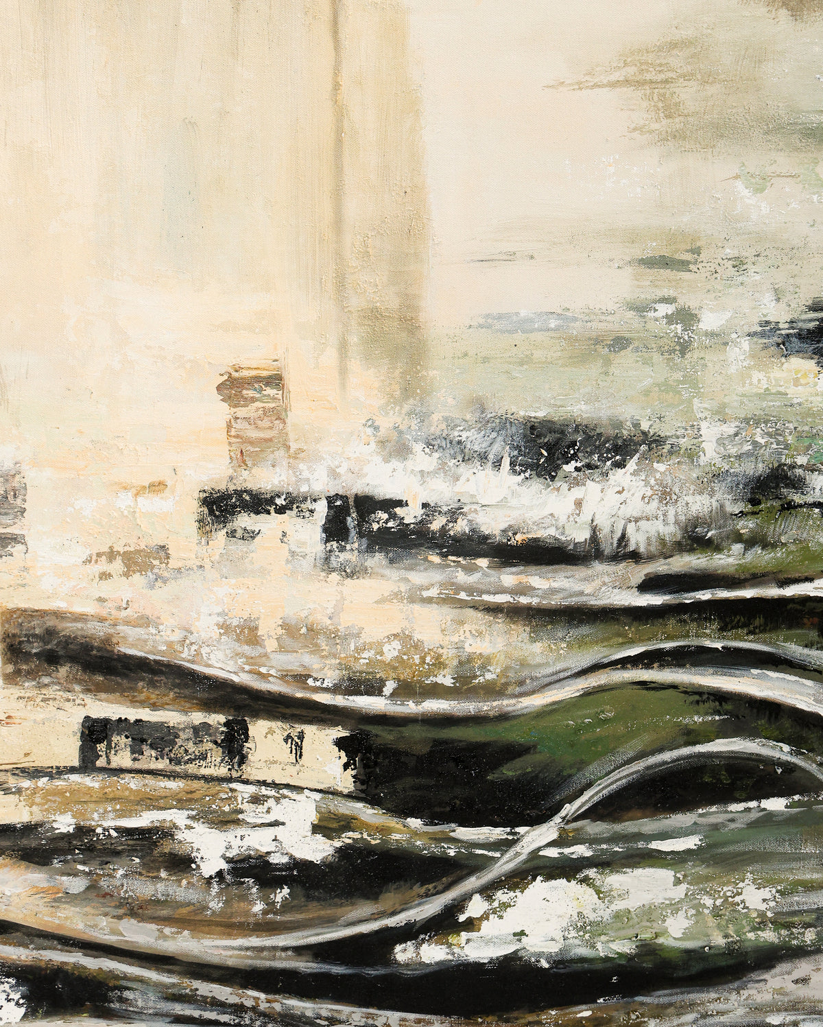 Waves Of Water Painting