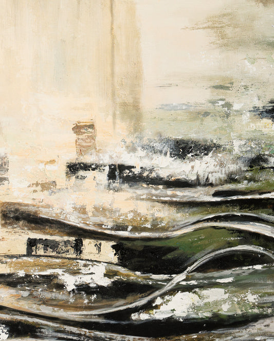 Waves Of Water Painting